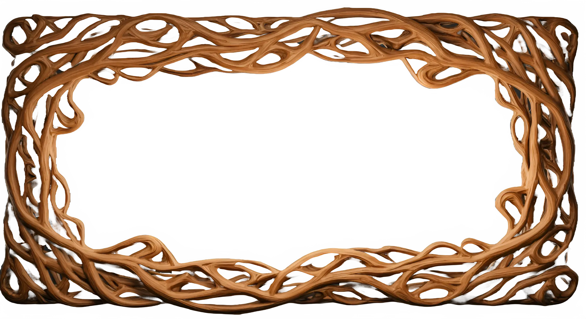 Wooden frame background